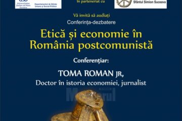 Conferința-dezbatere „Etică și economie în România postcomunistă”