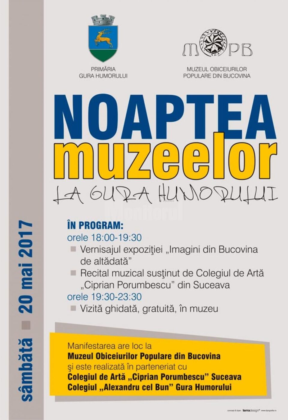 Noaptea Muzeelor, la Gura Humorului