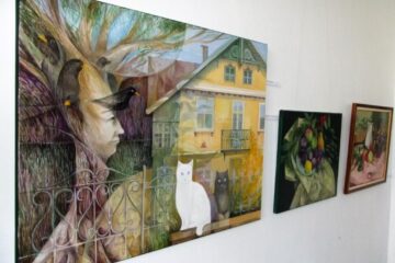 Vernisajul expoziției de pictură „Periplu în timp”