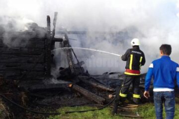 Incendiul a produs pagube mari