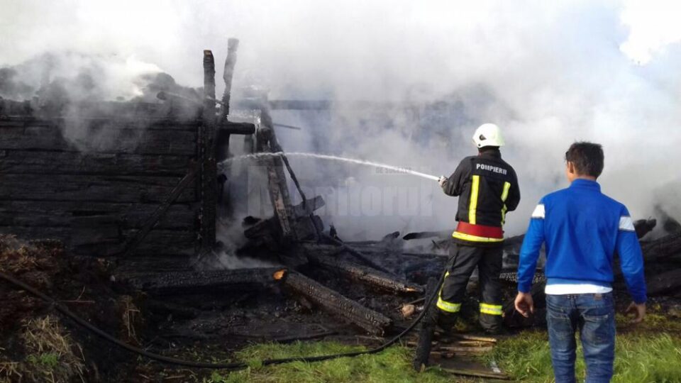 Incendiul a produs pagube mari
