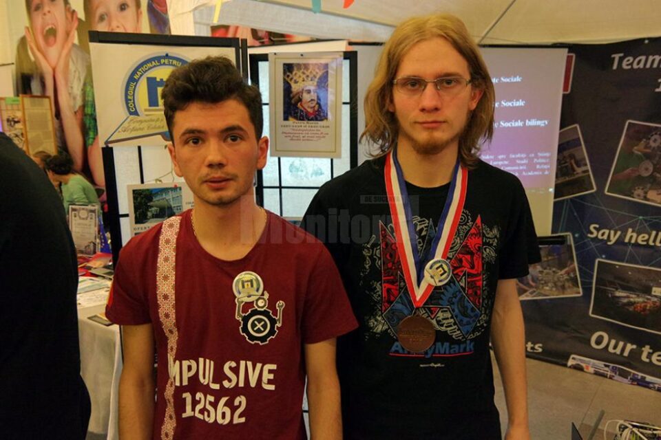 Tudor Andronic și Raul Alexandru Hănțăscu au primit bronzul la secțiunea Engineering