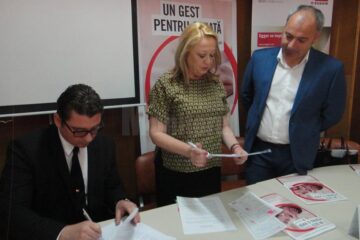 Semnarea contractului de sponsorizare