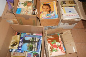 Cărțile au fost colectate în cadrul Campaniei „Donează o carte și schimbă viitorul unui copil”