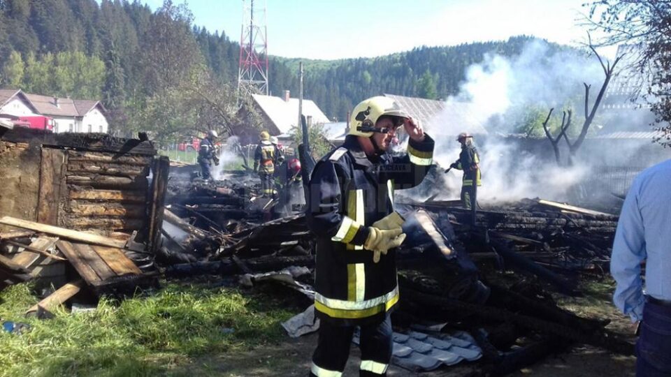 Generalul de brigadă Ion Burlui a condus acțiunea de stingere