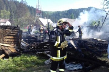 Generalul de brigadă Ion Burlui a condus acțiunea de stingere