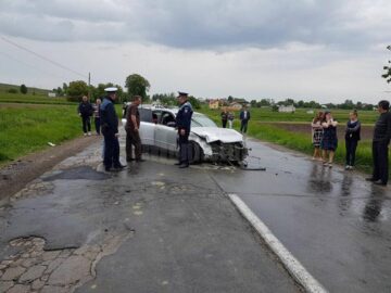 Accident cu nouă răniți și trei mașini implicate pe drumul Suceava-Dorohoi
