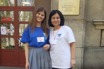 USV a fost reprezentată de conf. univ. dr. Otilia Clipa și de studenta Maria Mandici
