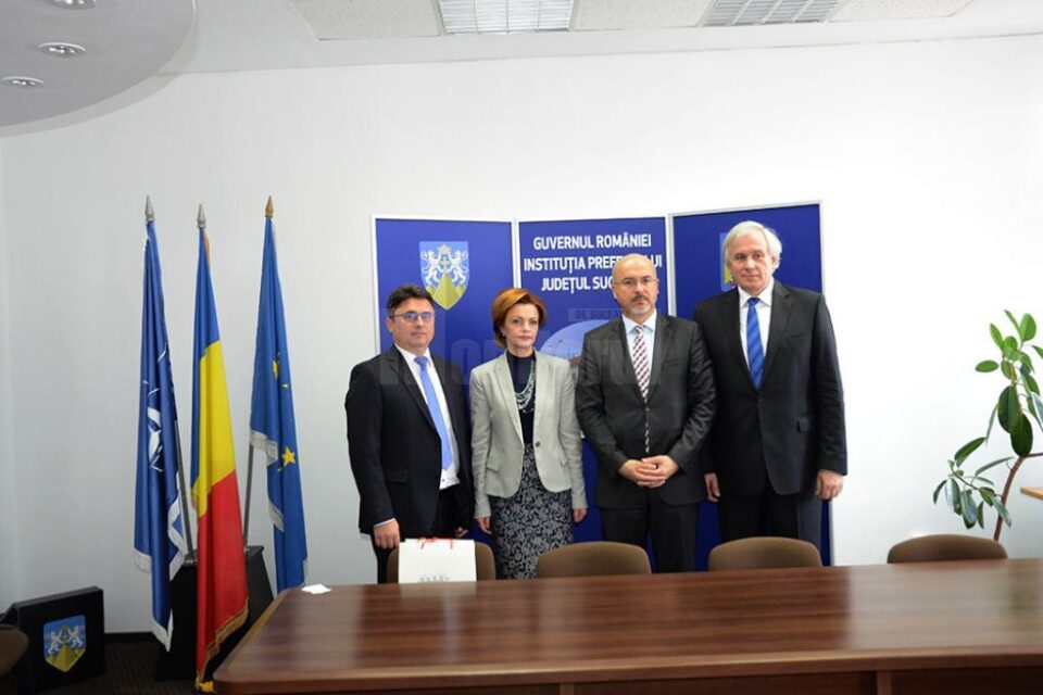 Prefectul de Suceava s-a întâlnit, ieri, cu ambasadorul Poloniei, E.S. Marcin Wilczek