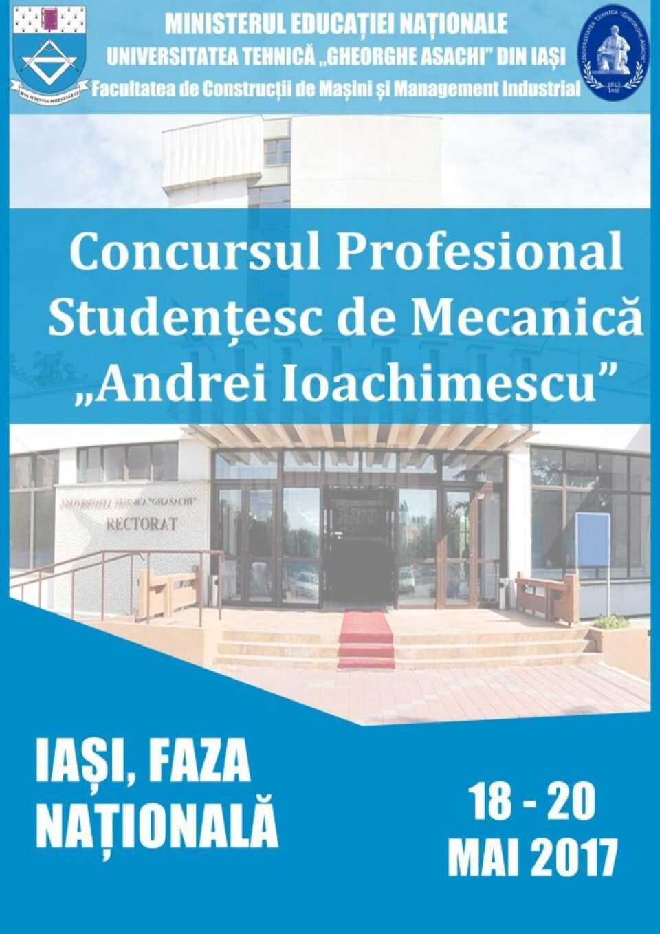 Concursul studențesc de mecanică „Andrei Ioachimescu” Concursul studențesc de mecanică „Andrei Ioachimescu”