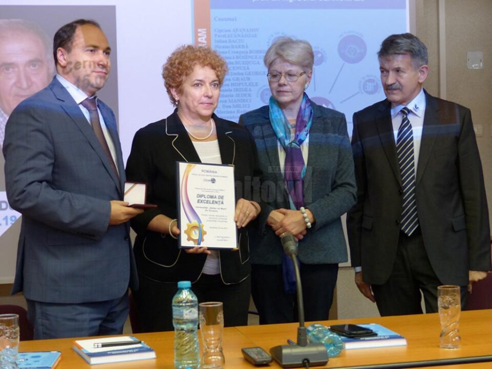 Medalie și diplomă de excelență din partea OSIM pentru Universitatea din Suceava