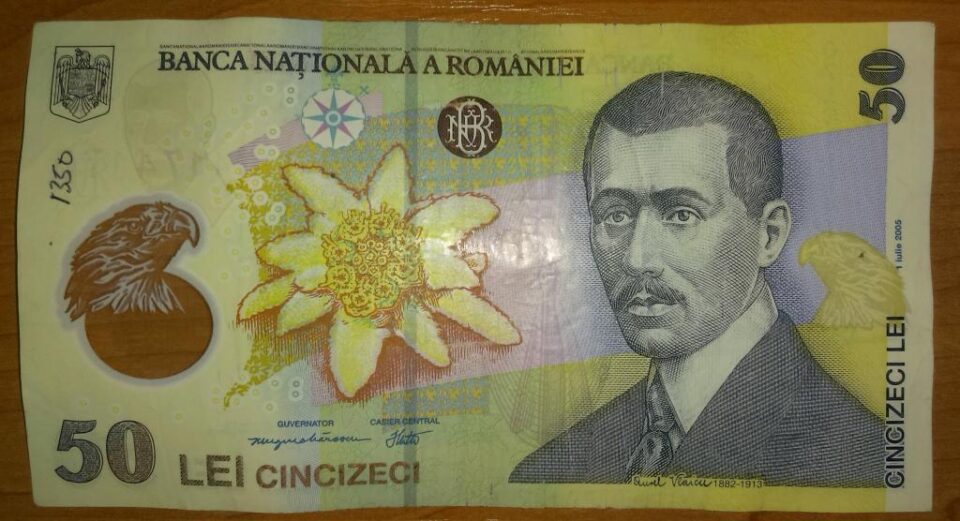 Bătrânul a găsit o bancnotă de 50 de lei Foto: aurelrusu.ro