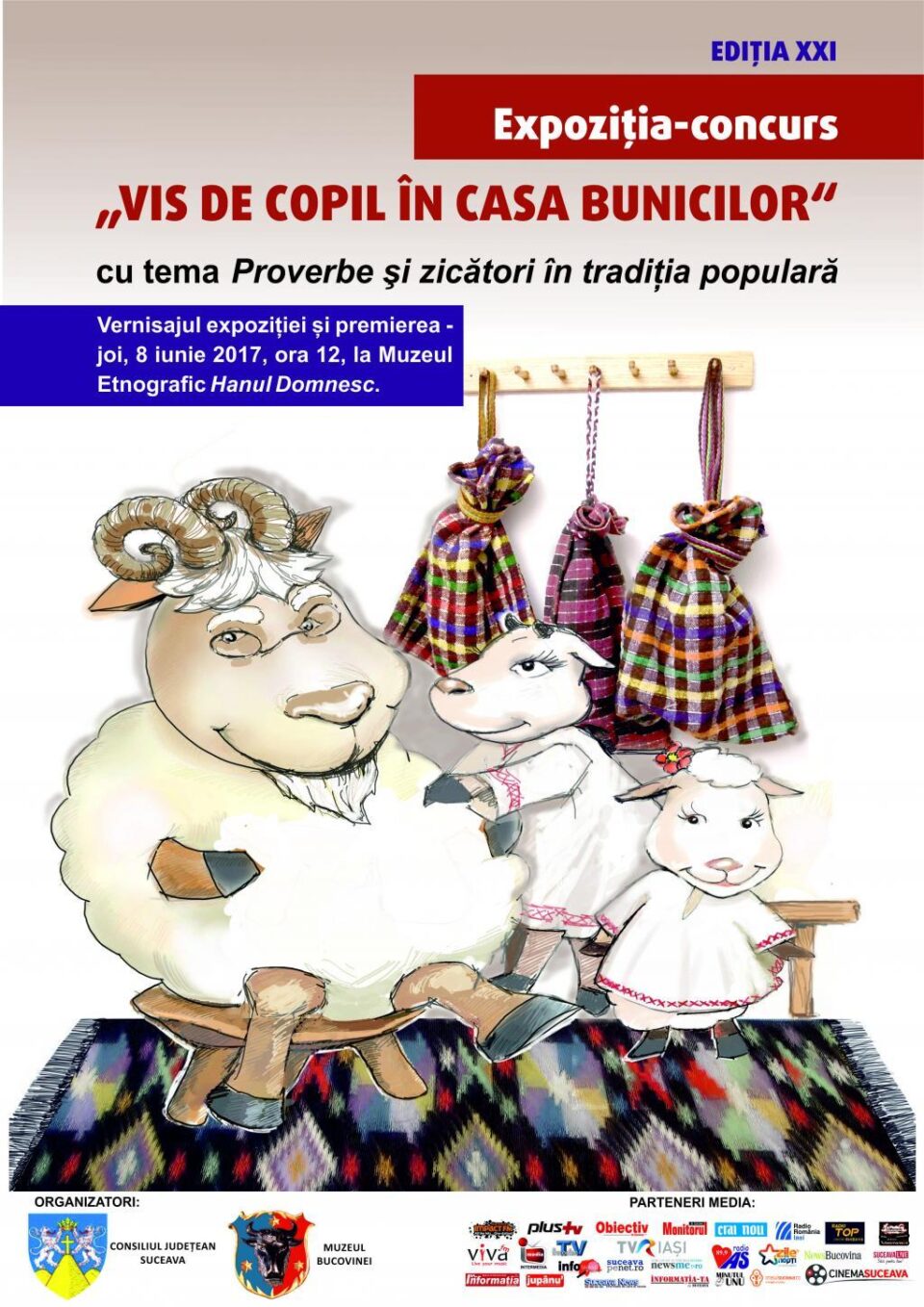 Expoziția-concurs de desene „Vis de copil în casa bunicilor”