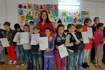 Vernisajul expozitiei de desene