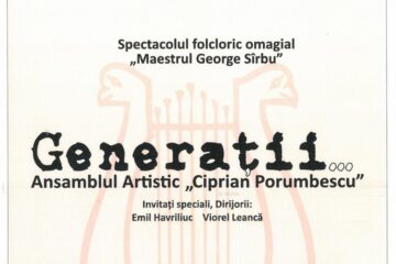 „Generații”, în spectacolul folcloric omagial „Maestrul George Sîrbu”