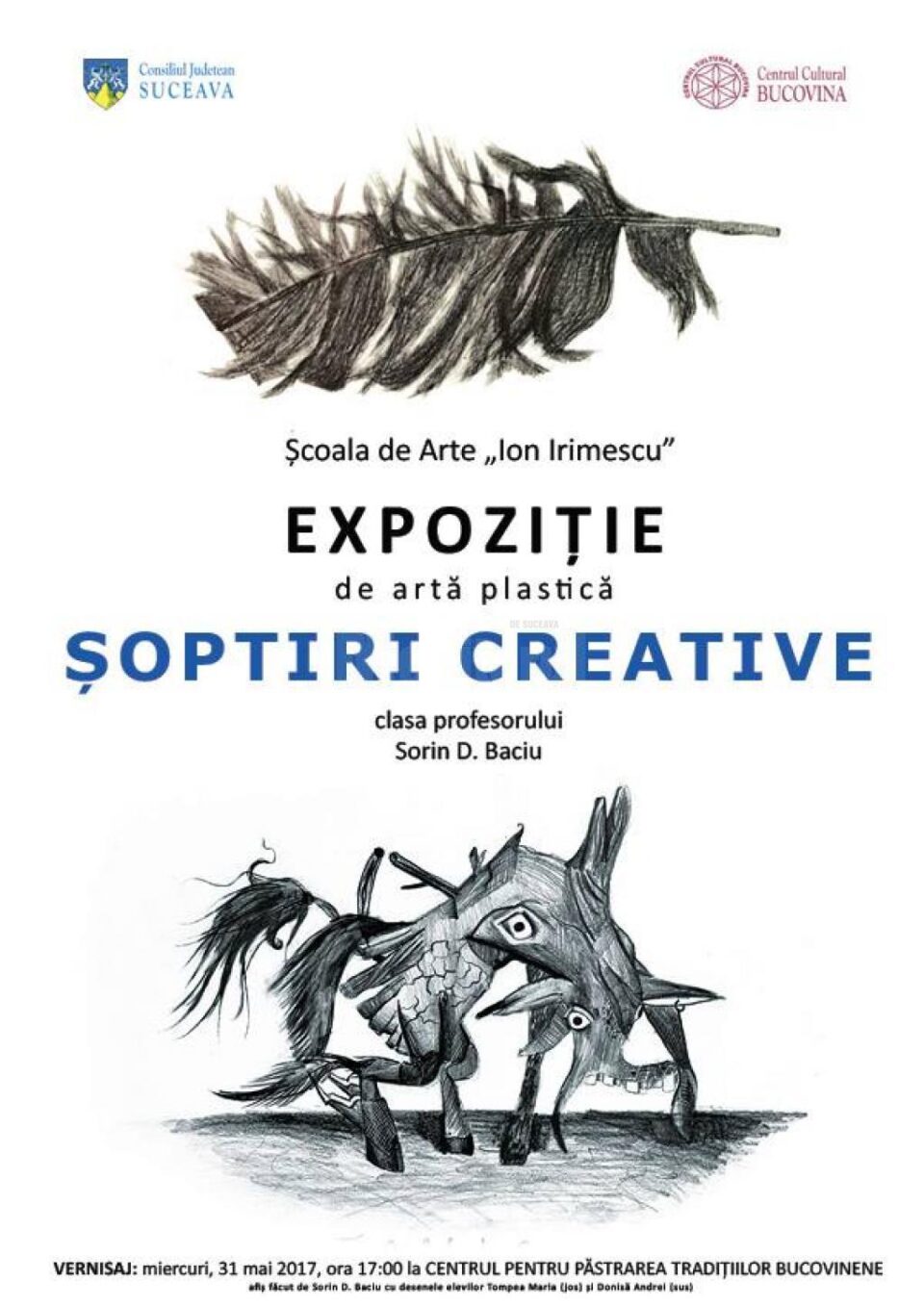 Expoziția de artă plastică „Șoptiri creative”