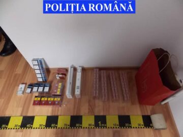 Țigări de contrabandă ridicate la percheziții
