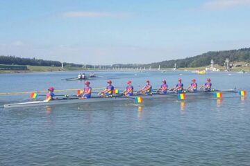 Iuliana Bejinariu și Ioana Vrânceanu au făcut parte din barca de aur de 8+1 a României
