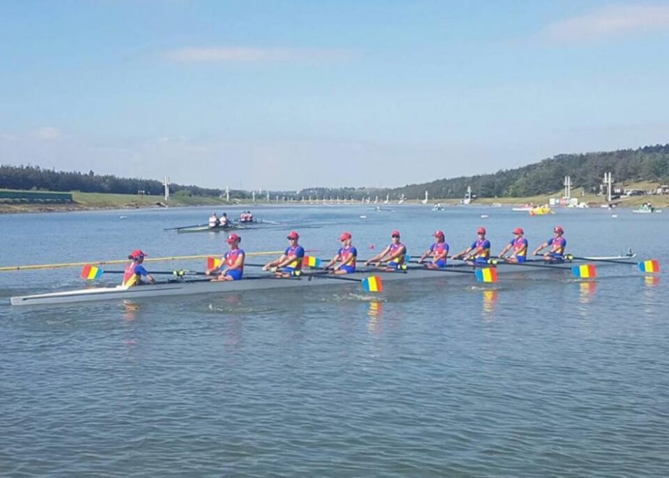 Iuliana Bejinariu și Ioana Vrânceanu au făcut parte din barca de aur de 8+1 a României