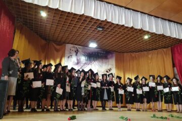 Festivitatea de absolvire a Liceului "Mihai Eminescu" Dumbrăveni