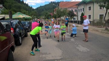 Cursa copiilor a stârnit pasiuni