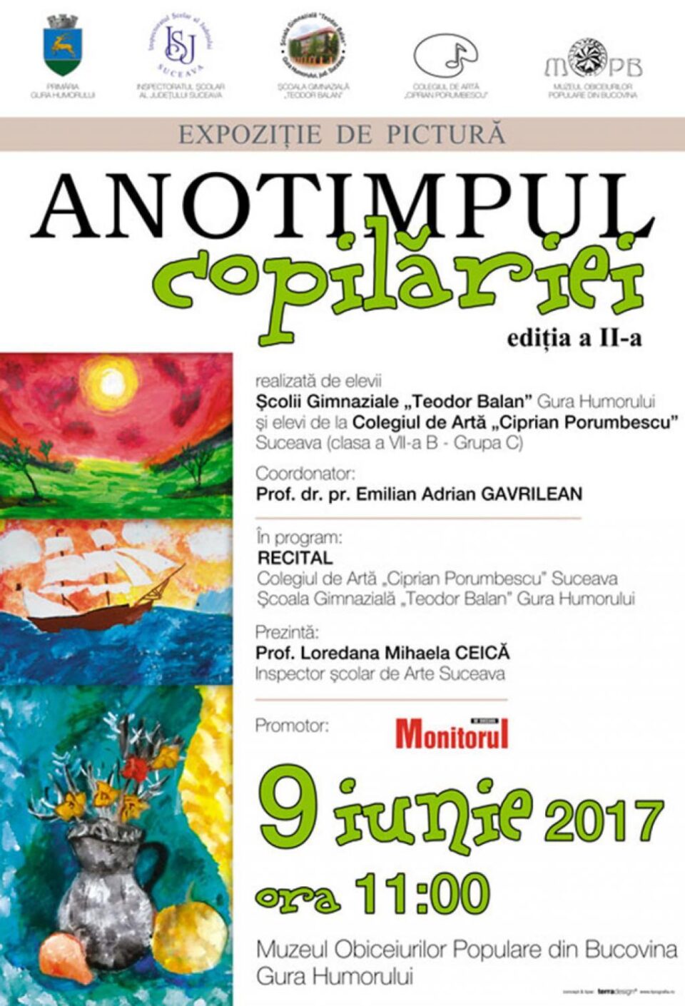 Expoziția de pictură „Anotimpul copilăriei”
