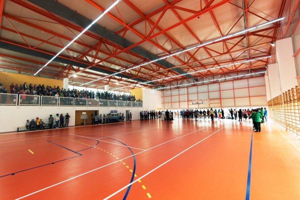 Inaugurarea primei săli de sport din comuna Putna