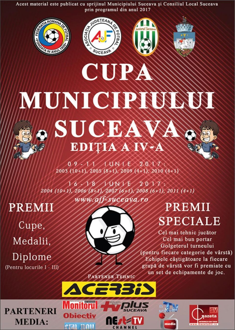 A mai rămas puțin timp până la startul ediției a IV-a a Cupei Municipiului Suceava