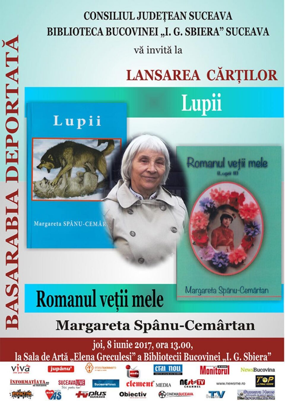 "Basarabia deportată", la Biblioteca Bucovinei