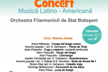 Muzică latino-americană, cu Orchestra Filarmonicii de Stat Botoșani