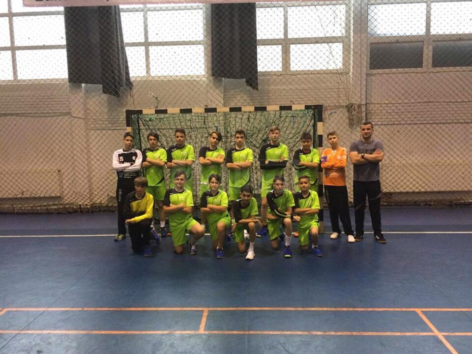 Echipa de handbal juniori IV CSU Suceava, antrenor Vasile Boca