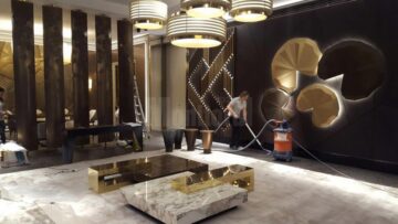 Interior modern folosind elemente de design din aluminiu