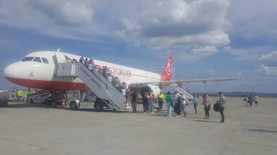 Aeronavă Airbus A321 pe Aeroportul „Ștefan cel Mare”