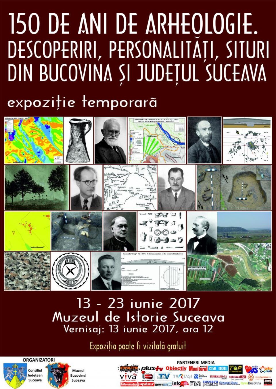Expoziția „150 de ani de arheologie. Descoperiri, situri, personalități din Bucovina și județul Suceava” Expoziția „150 de ani de arheologie. Descoperiri, situri, personalități din Bucovina și județul Suceava”