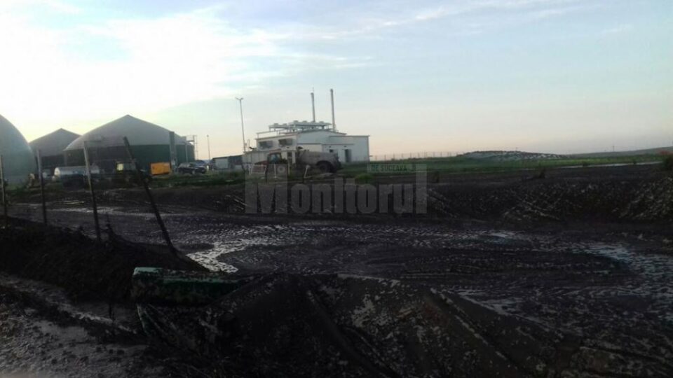 Urmările explozie stație de biogaz