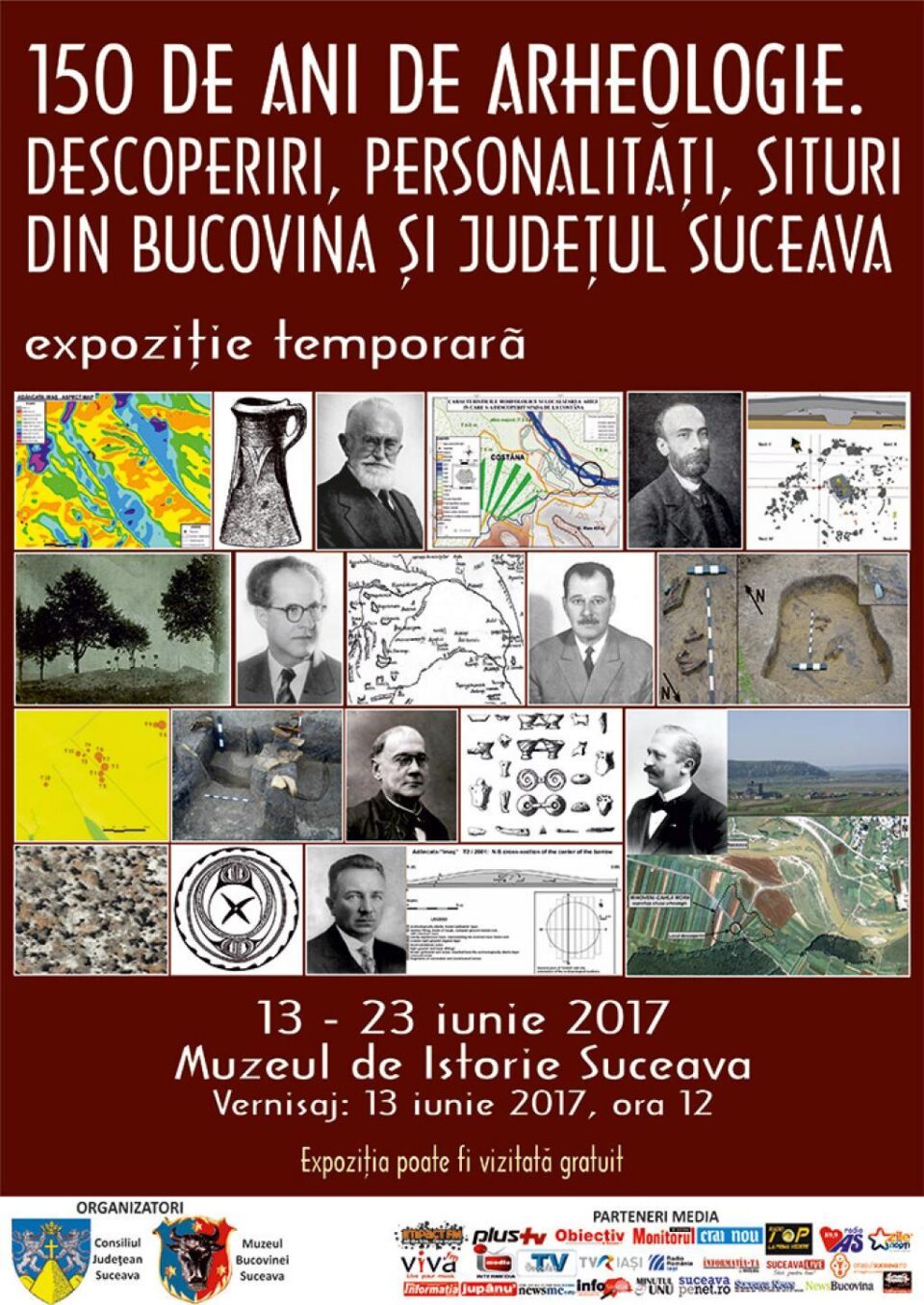 „150 de ani de arheologie. Descoperiri, situri, personalități din Bucovina și județul Suceava”, la Muzeul de Istorie