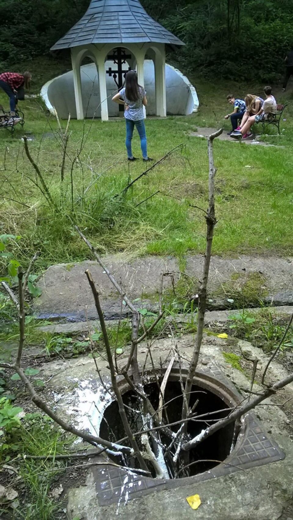 Canale capcană în parcul Șipote