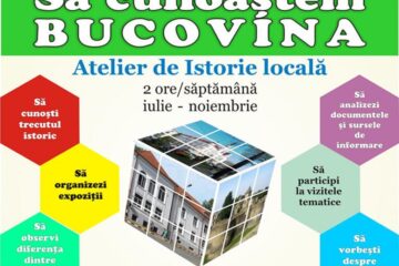 „Să cunoaștem Bucovina”, ateliere de istorie, la Biblioteca Bucovinei