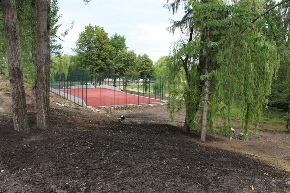 Terenurile de sport din zona de agrement Tătărași sunt aproape finalizate