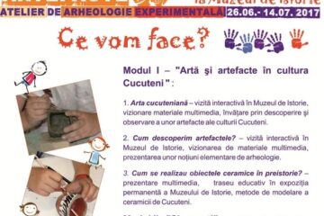 Proiectul pentru copii „Artă și Artefacte”, la Muzeul de Istorie