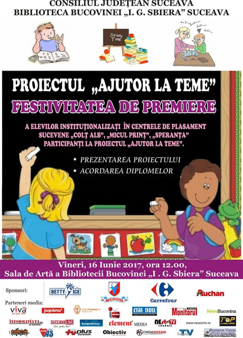 Proiectul „Ajutor la teme”, ediția a VII-a, la final