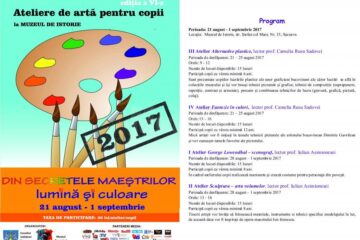 Ateliere de artă pentru copii