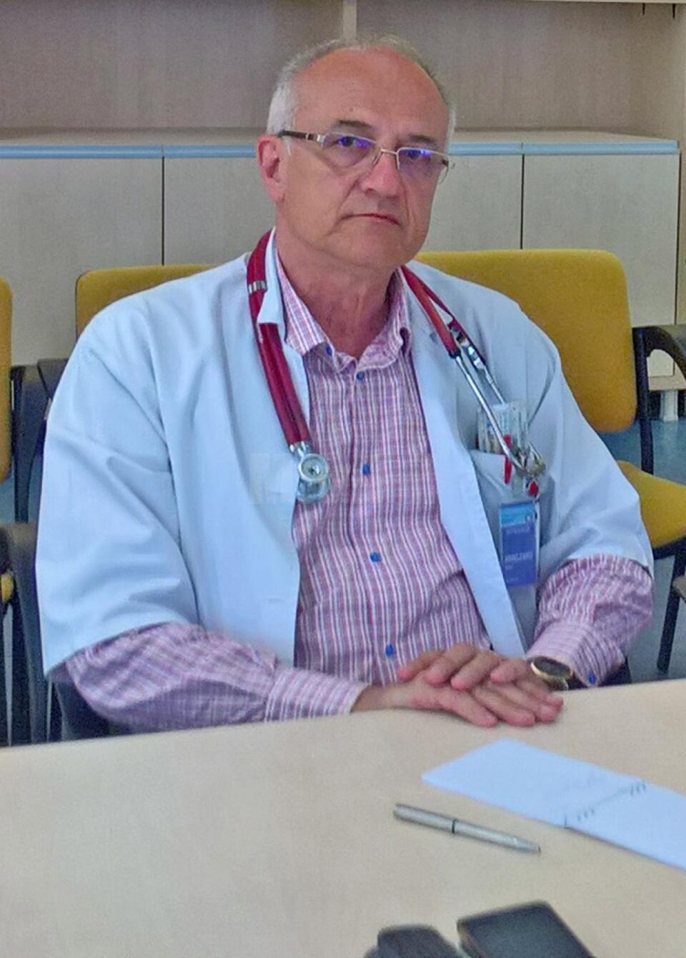 Purtătorul de cuvânt al spitalului, dr. Mihai Ardeleanu