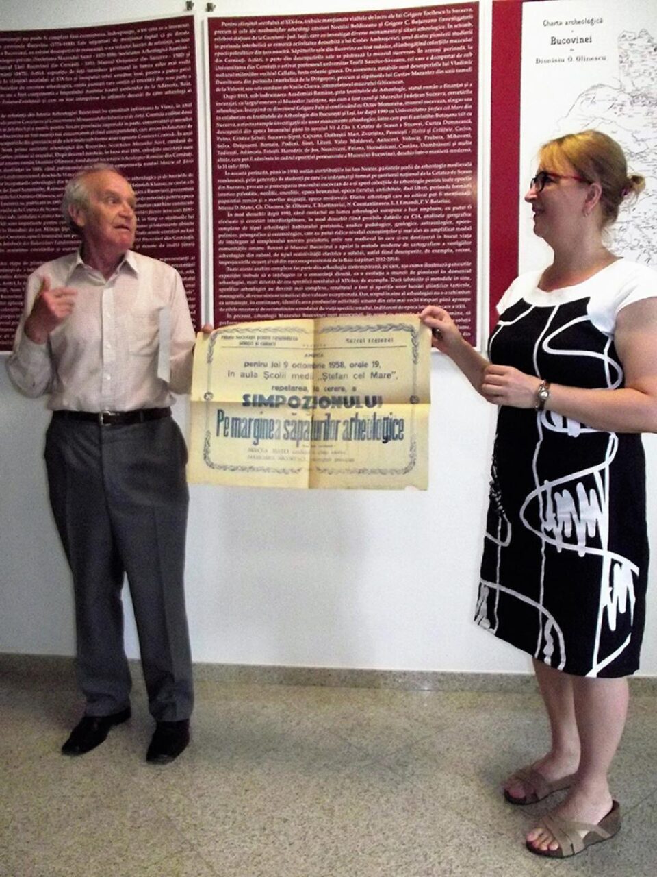 O expoziție despre începutul și evoluția științei arheologiei în Bucovina