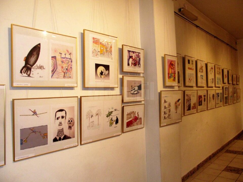 Grafică satirică la Gura Humorului