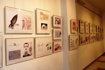 Grafică satirică la Gura Humorului