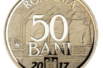 Monede din aur, argint, tombac cuprat și alamă pentru a marca „10 ani de la aderarea României la Uniunea Europeană”