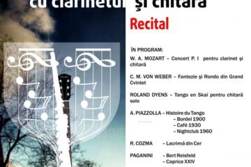 Recital de clarinet și chitară, la Muzeul de Istorie