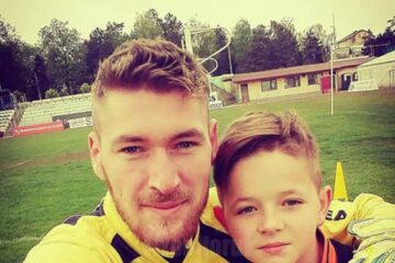 Vlăduț Hînțăscu alături de Cosmin Pop, ucenicul său