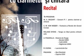 Recital de clarinet și chitară, la Muzeul de Istorie
